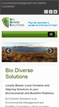 Mobile Screenshot of biodiversesolutions.com.au
